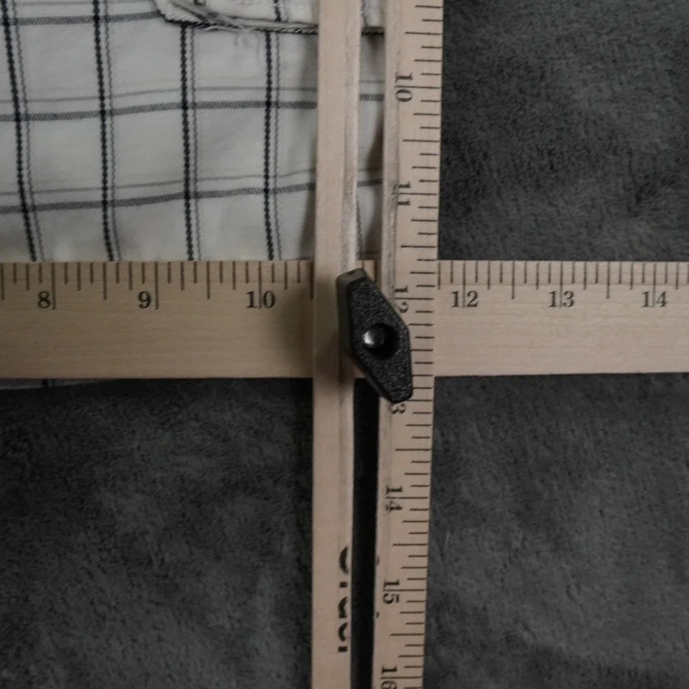 Levis Cargo Shorts Mens 38 White Black Grid Plaid Streetwear‎ Outdoor Skater